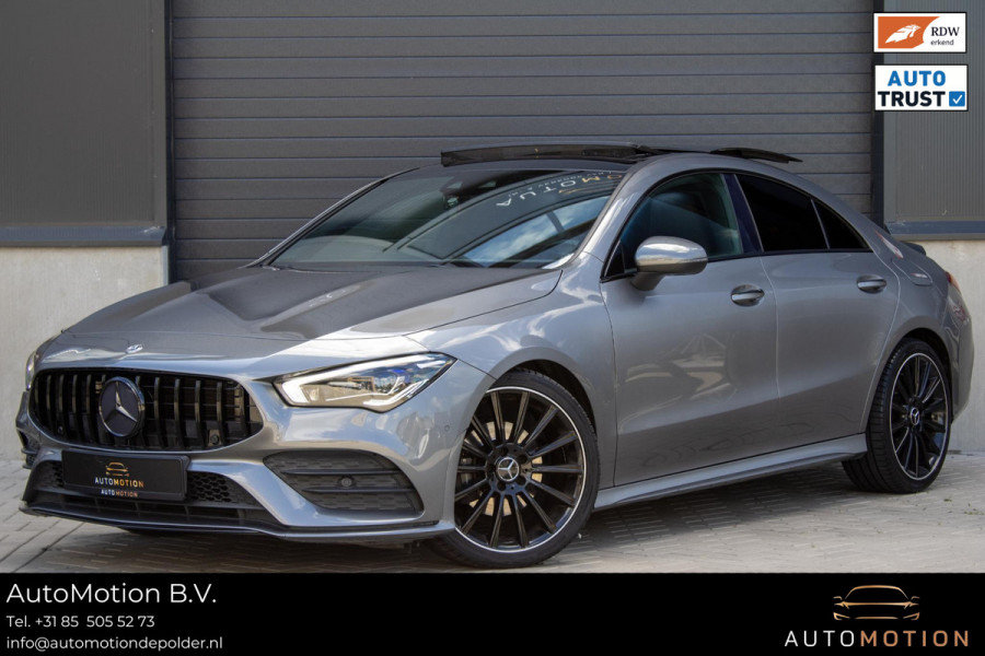 Mercedes-Benz CLA-Klasse 180 Premium Plus AMG PANO MEMORY HUD STOELVERWARMING CAMERA DIFFUSER BURMESTER