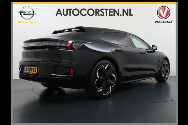 ZEEKR 001 AWD Performance 544PK 100kWh SOH 97% Panoramadak Warmtepomp 360°Camera Adap.Cruise Navi Ecc Stoel+Stuur+Achterbankverwarming Hea Lmv 22" Pdc Elek.Achterklep Matrix Led Apple Carplay/Android Auto Draadloze telefoonlader 2.000kg Trekvermogen! 1e Eigenaar Origineel Nederlandse Auto