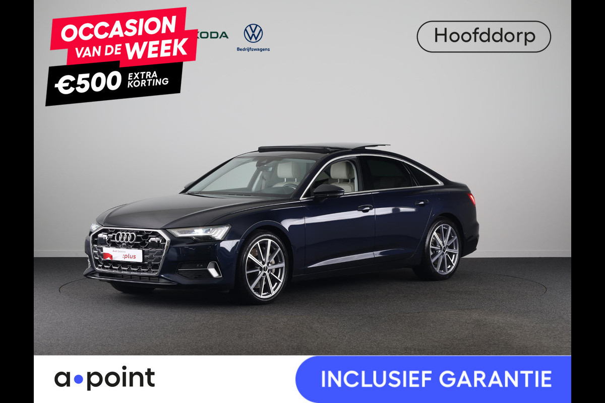 Audi A6 Limousine 50 TFSI e quattro Advanced edition 299pk | Panoramadak | Head Up display | B&O Audio  | Elektrisch verstelbare voorstoelen met geheugen