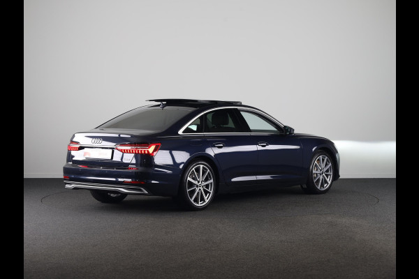 Audi A6 Limousine 50 TFSI e quattro Advanced edition 299pk | Private lease vanaf €908 | Panoramadak | Head Up display | B&O Audio  | Elektrisch verstelbare voorstoelen met geheugen