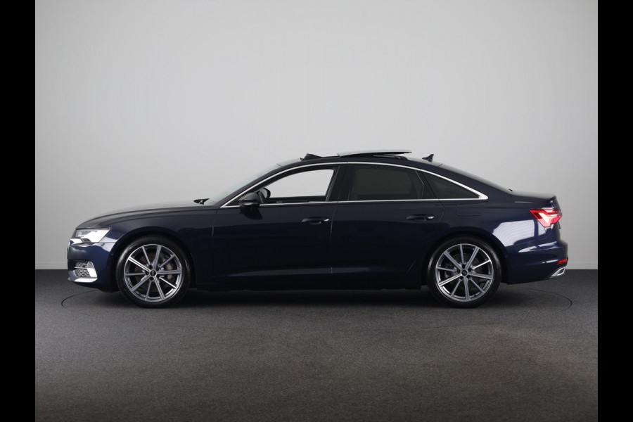 Audi A6 Limousine 50 TFSI e quattro Advanced edition 299pk | Private lease vanaf €908 | Panoramadak | Head Up display | B&O Audio  | Elektrisch verstelbare voorstoelen met geheugen