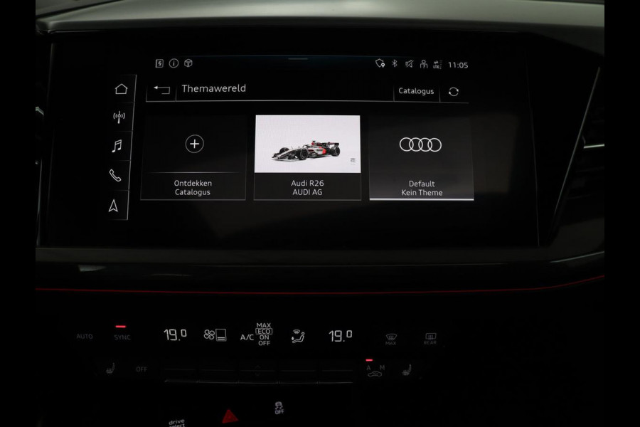 Audi Q4 Sportback e-tron 40 Launch edition S Competition 77 kWh | SOH 92,5% | Panoramadak | Leder | Stoelverwarming | Adaptive cruise | Head-up | SONOS audio | Sfeerverlichting | Carplay | Trekhaak