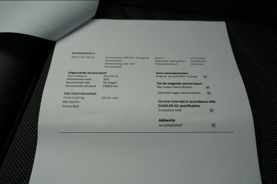 Mercedes-Benz B-Klasse 180 Business Solution|Prijs rijklaar incl 12 mnd garantie|Afn Trekhaak Navi Elek klep