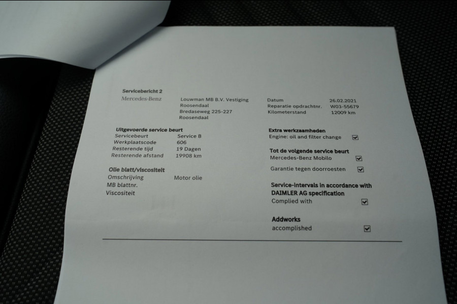 Mercedes-Benz B-Klasse 180 Business Solution|Prijs rijklaar incl 12 mnd garantie|Afn Trekhaak Navi Elek klep