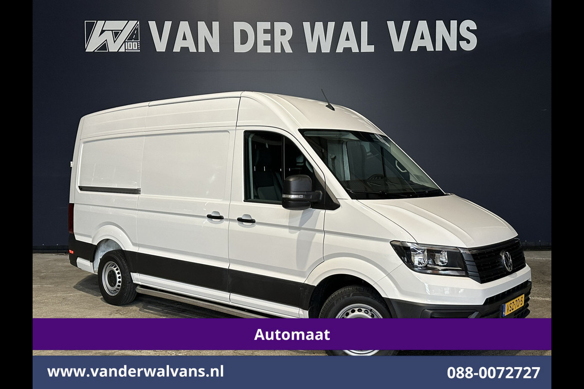 Volkswagen Crafter 2.0 TDI 141pk Automaat L3H3 L2H2 Euro6 Airco | Camera | Apple Carplay | 3000kg Trekhaak | Cruisecontrol Sidebars, Bijrijdersbank