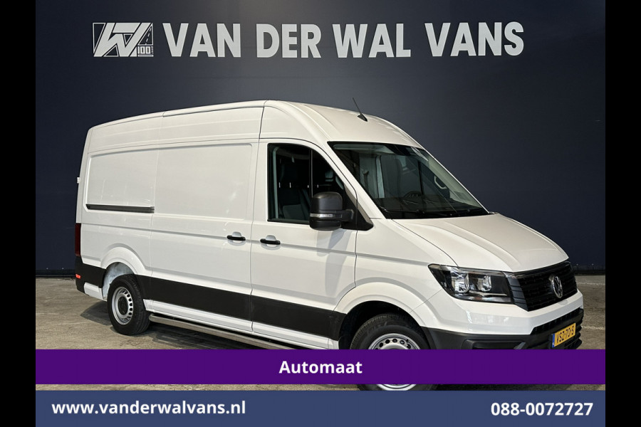 Volkswagen Crafter 2.0 TDI 141pk Automaat L3H3 L2H2 Euro6 Airco | Camera | Apple Carplay | 3000kg Trekhaak | Cruisecontrol Sidebars, Bijrijdersbank