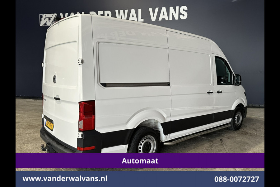 Volkswagen Crafter 2.0 TDI 141pk Automaat L3H3 L2H2 Euro6 Airco | Camera | Apple Carplay | 3000kg Trekhaak | Cruisecontrol Sidebars, Bijrijdersbank