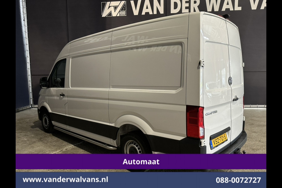 Volkswagen Crafter 2.0 TDI 141pk Automaat L3H3 L2H2 Euro6 Airco | Camera | Apple Carplay | 3000kg Trekhaak | Cruisecontrol Sidebars, Bijrijdersbank