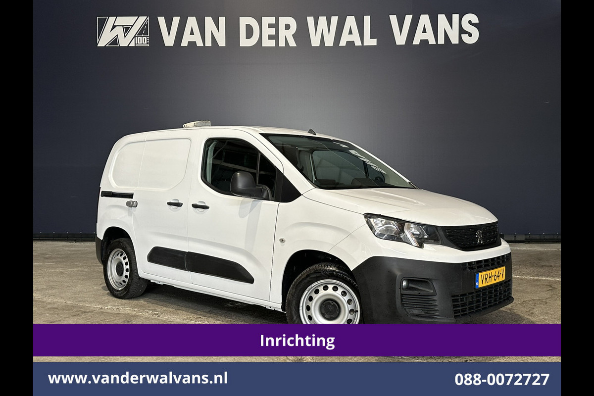 Peugeot Partner 1.5 BlueHDI 102pk L1H1 Inrichting Euro6 Airco | Camera | Apple Carplay | Trekhaak | Cruisecontrol Android Auto, Parkeersensoren