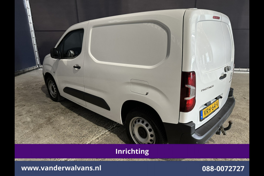 Peugeot Partner 1.5 BlueHDI 102pk L1H1 Inrichting Euro6 Airco | Camera | Apple Carplay | Trekhaak | Cruisecontrol Android Auto, Parkeersensoren