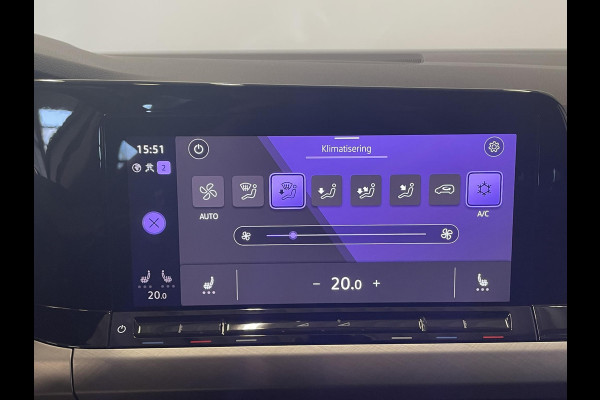 Volkswagen Golf Variant 1.0 eTSI 110pk DSG Life Automaat Navigatie Climate Control Parkeer sensoren Cruise control adaptieve Stoelverwarming Led