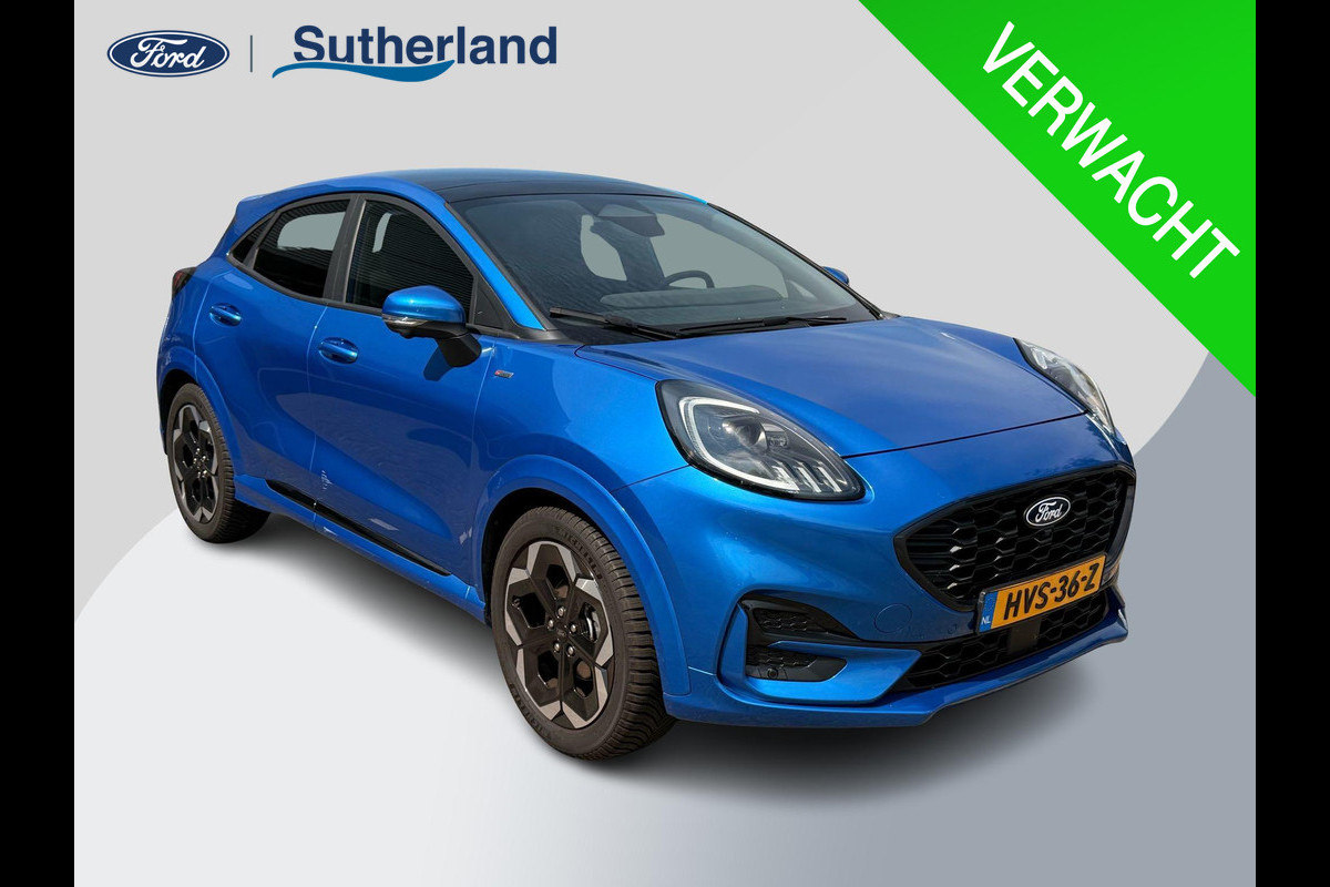 Ford Puma 1.0 EcoBoost Hybrid 155pk Automaat | Panoramadak | Afneembare trekhaak | Winter Pack | Adaptive cruise control | 360 graden camera | Bang&Olufsen | Elektrsiche achterklep | Matrix LED