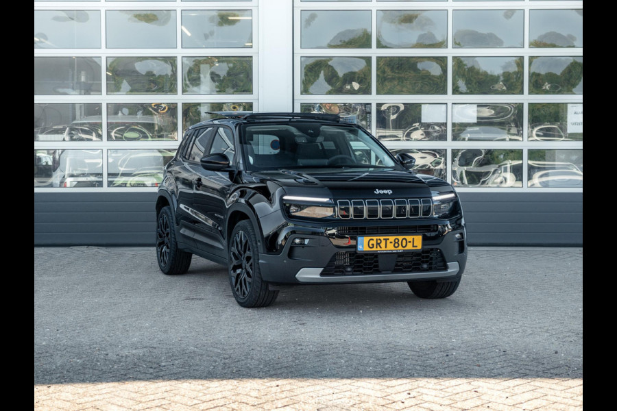 Jeep Avenger 1.2 e-Hybrid Summit | Infotainment Pack | Schuif/Kanteldak | Leder&Winter Pack | 19" Brute velgen