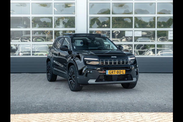 Jeep Avenger 1.2 e-Hybrid Summit | Infotainment Pack | Schuif/Kanteldak | Leder&Winter Pack | 19" Brute velgen