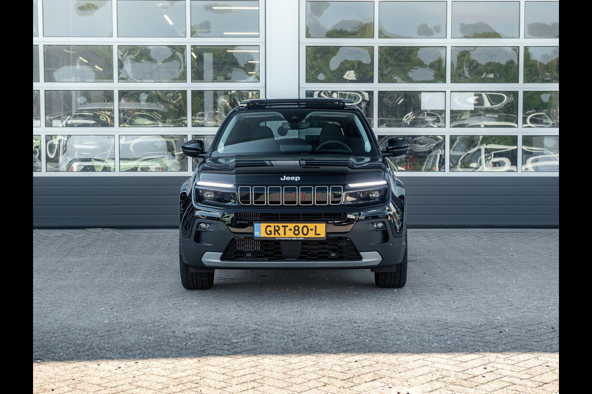 Jeep Avenger 1.2 e-Hybrid Summit | Infotainment Pack | Schuif/Kanteldak | Leder&Winter Pack | 19" Brute velgen