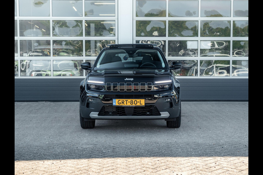 Jeep Avenger 1.2 e-Hybrid Summit | Infotainment Pack | Schuif/Kanteldak | Leder&Winter Pack | 19" Brute velgen
