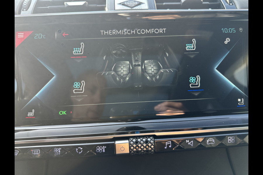 DS 7 Crossback Crossback 300pk E-Tense 4x4 Louvre (Elektrisch Schuifdak - Leder incl verwarming/koeling/massage/geheugen - NightVision - Focal