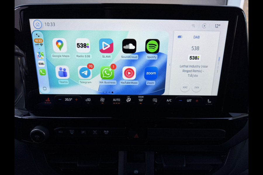 Ford E-Transit Cust. 320 L2H1 Sport 218PK 65 kWh CarPlay/stoelverwarming/navi/camera
