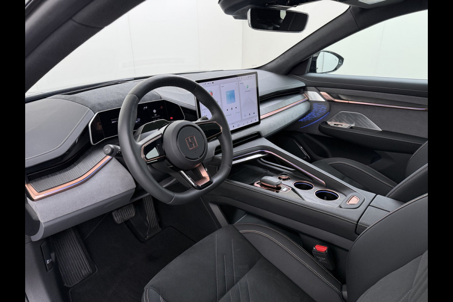 ZEEKR 001 AWD Performance 544PK 100kWh SOH 97% Panoramadak Warmtepomp 360°Camera Adap.Cruise Navi Ecc Stoel+Stuur+Achterbankverwarming Hea Lmv 22" Pdc Elek.Achterklep Matrix Led Apple Carplay/Android Auto Draadloze telefoonlader 2.000kg Trekvermogen! 1e Eigenaar Origineel Nederlandse Auto