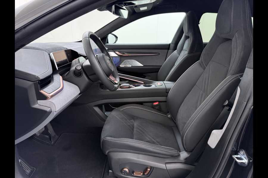 ZEEKR 001 AWD Performance 544PK 100kWh SOH 97% Panoramadak Warmtepomp 360°Camera Adap.Cruise Navi Ecc Stoel+Stuur+Achterbankverwarming Hea Lmv 22" Pdc Elek.Achterklep Matrix Led Apple Carplay/Android Auto Draadloze telefoonlader 2.000kg Trekvermogen! 1e Eigenaar Origineel Nederlandse Auto