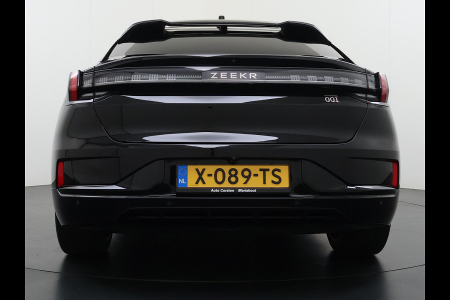 ZEEKR 001 AWD Performance 544PK 100kWh SOH 97% Panoramadak Warmtepomp 360°Camera Adap.Cruise Navi Ecc Stoel+Stuur+Achterbankverwarming Hea Lmv 22" Pdc Elek.Achterklep Matrix Led Apple Carplay/Android Auto Draadloze telefoonlader 2.000kg Trekvermogen! 1e Eigenaar Origineel Nederlandse Auto