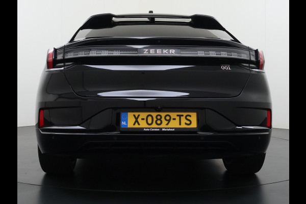 ZEEKR 001 AWD Performance 544PK 100kWh SOH 97% Panoramadak Warmtepomp 360°Camera Adap.Cruise Navi Ecc Stoel+Stuur+Achterbankverwarming Hea Lmv 22" Pdc Elek.Achterklep Matrix Led Apple Carplay/Android Auto Draadloze telefoonlader 2.000kg Trekvermogen! 1e Eigenaar Origineel Nederlandse Auto
