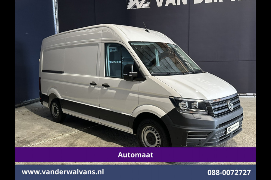 Volkswagen Crafter 2.0 TDI 141pk Automaat L3H3 L2H2 Euro6 Airco | Camera | Apple Carplay | 3000kg Trekhaak | Adaptieve Cruisecontrol Android Auto, Chauffeursstoel, Parkeersensoren, Stoelverwarming, Tachograaf