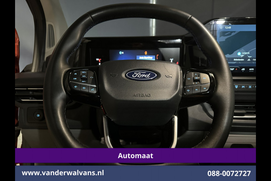 Ford Transit Custom 2.0 TDCI 136pk Automaat L1H1 Euro6 Airco | Camera | Navigatie | LED | LM Velgen | Apple Carplay Android Auto, Stoelverwarming, Verwarmde voorruit, Parkeersensoren, Bijrijdersbank