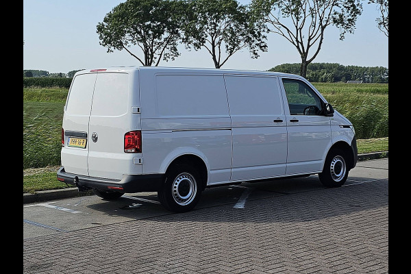 Volkswagen Transporter 2.0 TDI L2H1 28 T6.1, NAP, Euro6, Airco, 110Pk, Pdc,Oh-Historie, 1e Eigenaar, Achterdeuren