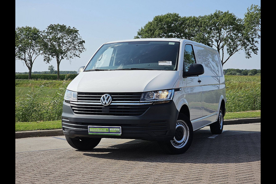 Volkswagen Transporter 2.0 TDI L2H1 28 T6.1, NAP, Euro6, Airco, 110Pk, Pdc,Oh-Historie, 1e Eigenaar, Achterdeuren