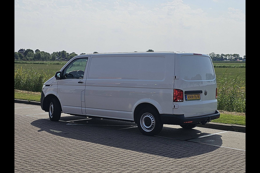Volkswagen Transporter 2.0 TDI L2H1 28 T6.1, NAP, Euro6, Airco, 110Pk, Pdc,Oh-Historie, 1e Eigenaar, Achterdeuren