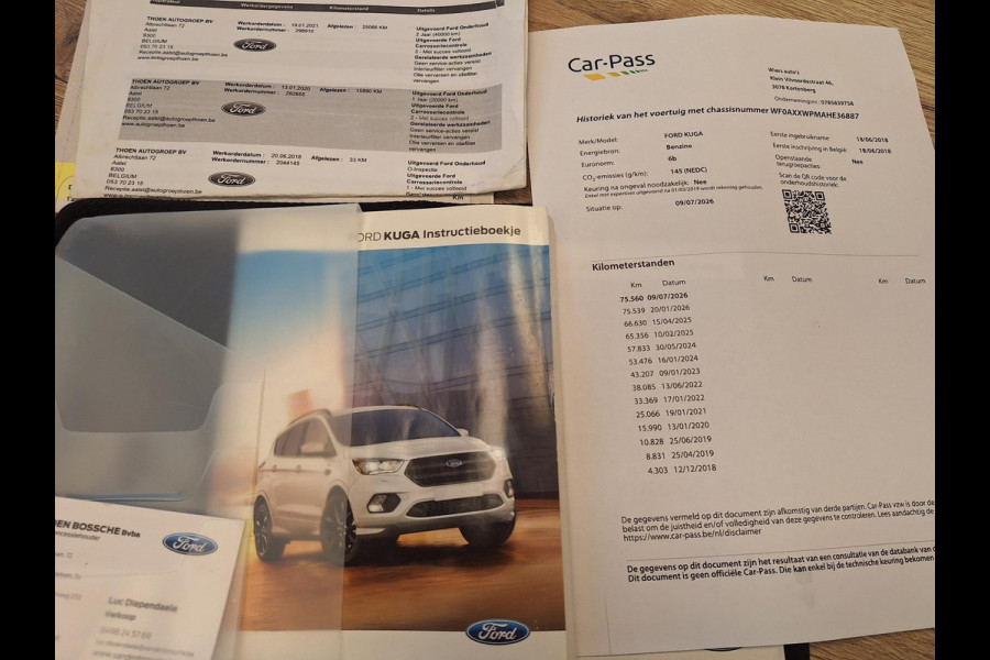 Ford Kuga 1.5 150pk ST Line 150 PK | LED + Xenon-pack | Navi | Climate | Cruise Control | Stuur & Stoelverwarming | Elektr. Achterklep |