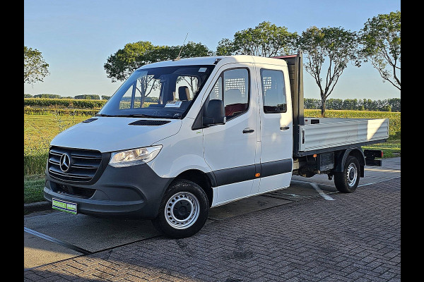 Mercedes-Benz Sprinter 315 1.9 CDI L3 Base Dubbele Cabine, Airco, Open-Laabak, 3.5T-Trekhaak, Euro6, 150Pk