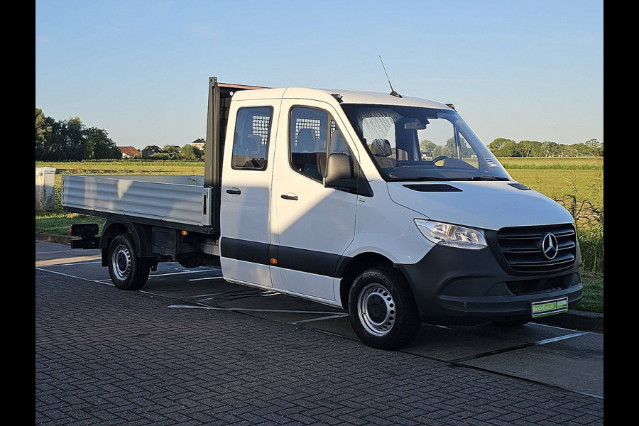 Mercedes-Benz Sprinter 315 1.9 CDI L3 Base Dubbele Cabine, Airco, Open-Laabak, 3.5T-Trekhaak, Euro6, 150Pk