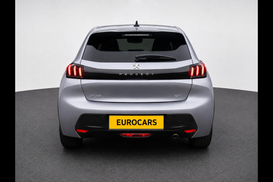 Peugeot 208 1.2 PureTech GT-line Automaat Navigatie Apple CarPlay Android Auto Parkeerhulp Cruise control Climate control Lichtmetalen velgen
