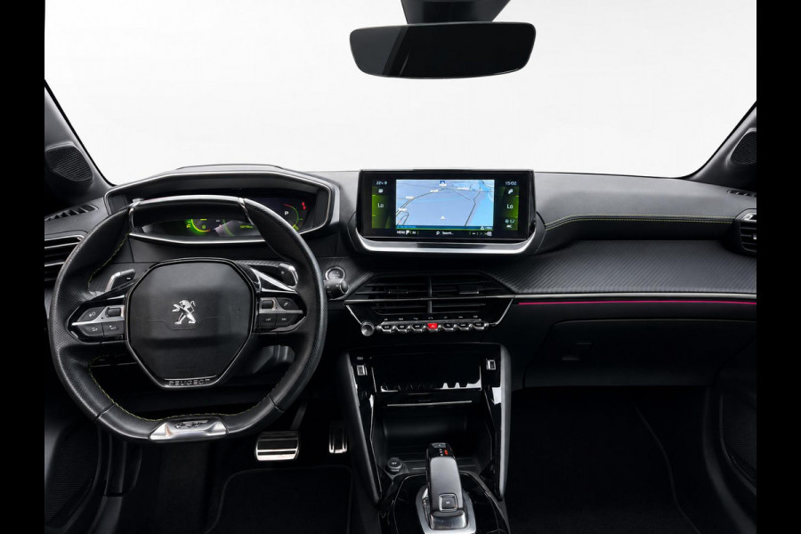 Peugeot 208 1.2 PureTech GT-line Automaat Navigatie Apple CarPlay Android Auto Parkeerhulp Cruise control Climate control Lichtmetalen velgen