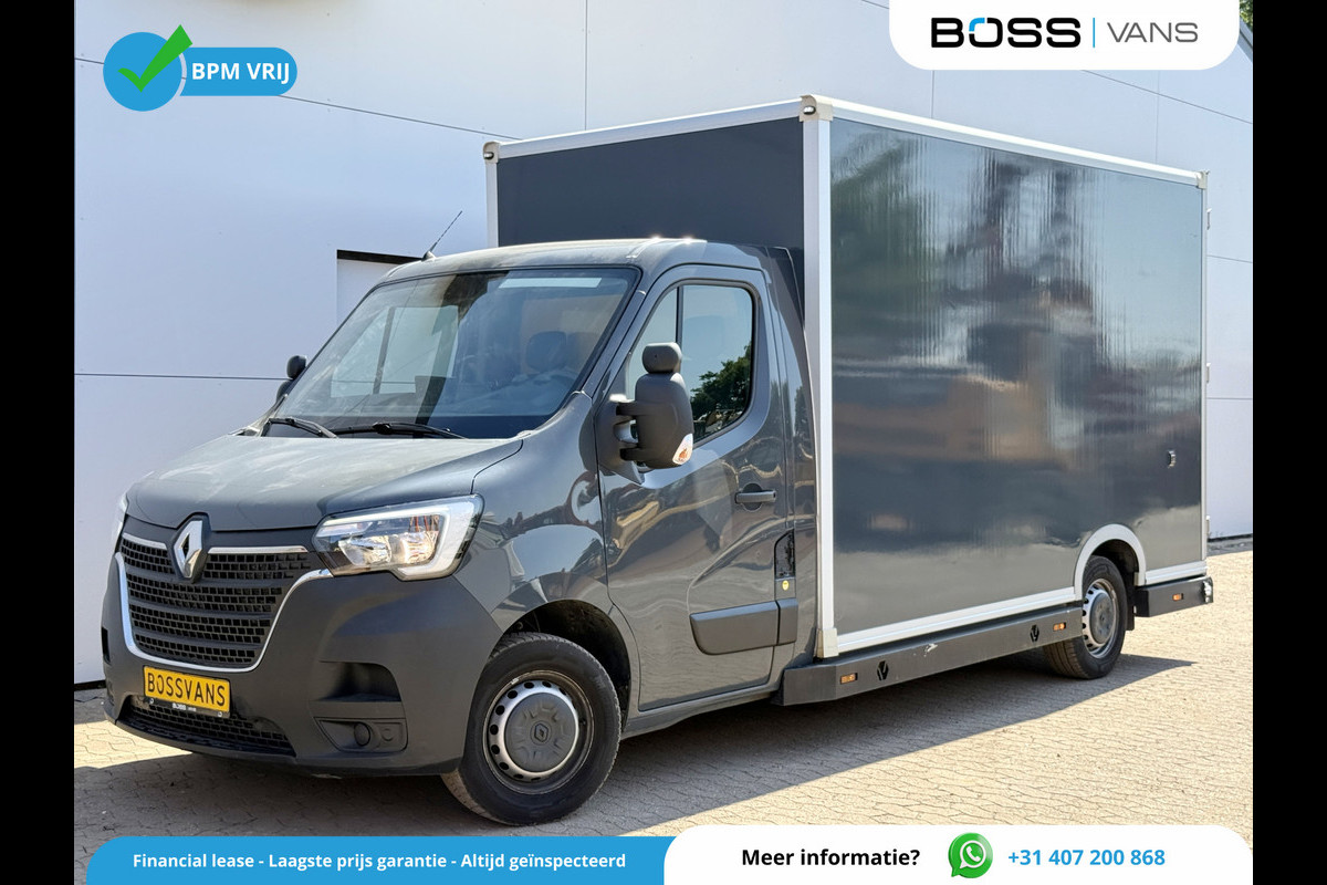 Renault Master Plancher T35 2.3 DCI 150PK Lowliner Bakwagen Airco Cruise Control Camera Foodtruck Meubelbak Paardenwagen