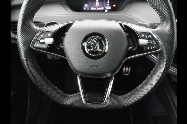 Škoda Enyaq iV 80 Business Edition | SOH 93,6% | Panoramadak | Leder/alcantara | Memory | Stuur/stoel verwarming | Adaptive cruise | Carplay | Sfeerverlichting | Camera | Park assist | Trekhaak