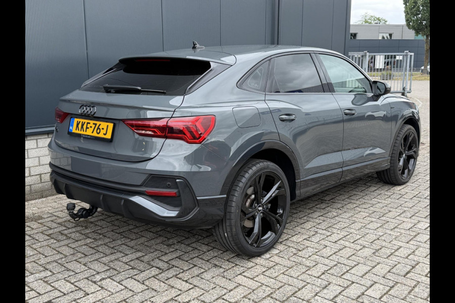 Audi Q3 Sportback 45 TFSI e S Edition 20"/SOH 96%/Dodehoek/Keyless/Trekhaak/Navigatie/Cruise/PDC V+A/Camera/Elektrische klep