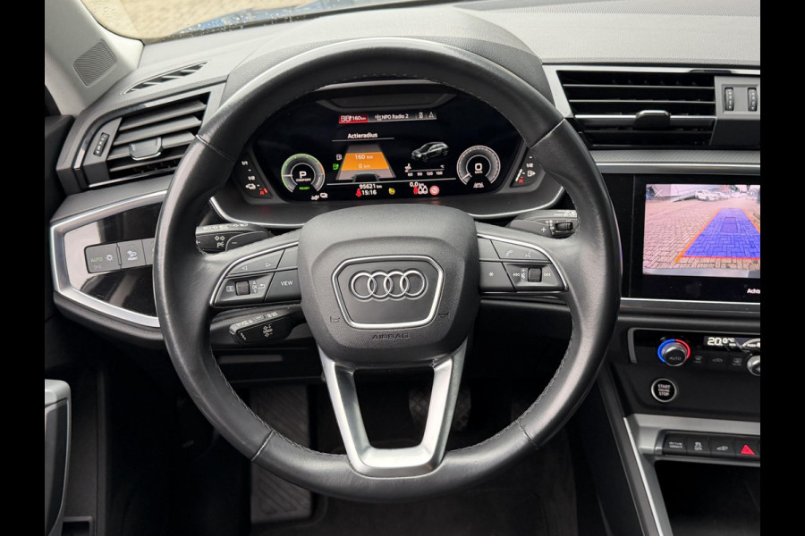 Audi Q3 Sportback 45 TFSI e S Edition 20"/SOH 96%/Dodehoek/Keyless/Trekhaak/Navigatie/Cruise/PDC V+A/Camera/Elektrische klep