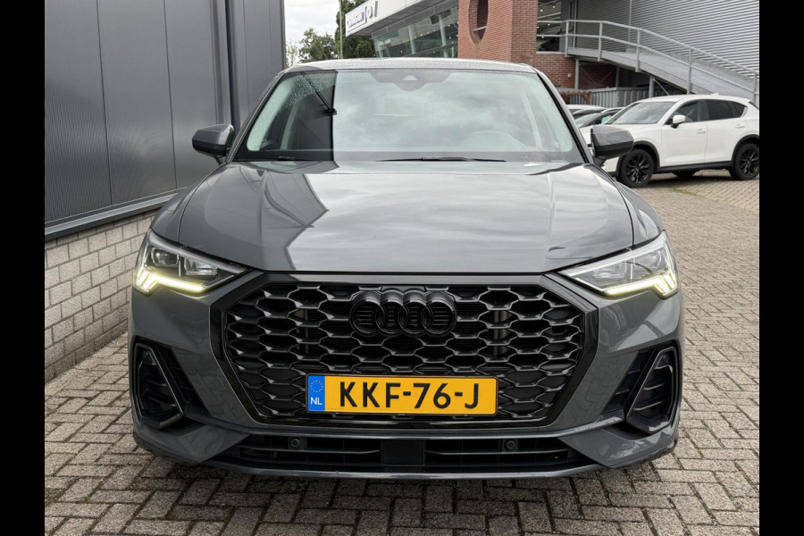 Audi Q3 Sportback 45 TFSI e S Edition 20"/SOH 96%/Dodehoek/Keyless/Trekhaak/Navigatie/Cruise/PDC V+A/Camera/Elektrische klep