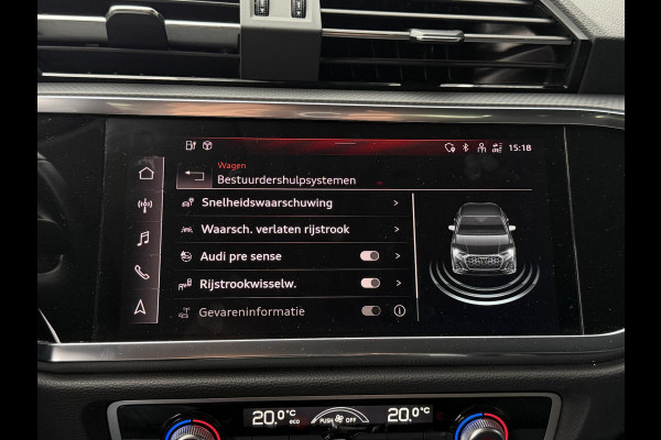 Audi Q3 Sportback 45 TFSI e S Edition 20"/SOH 96%/Dodehoek/Keyless/Trekhaak/Navigatie/Cruise/PDC V+A/Camera/Elektrische klep