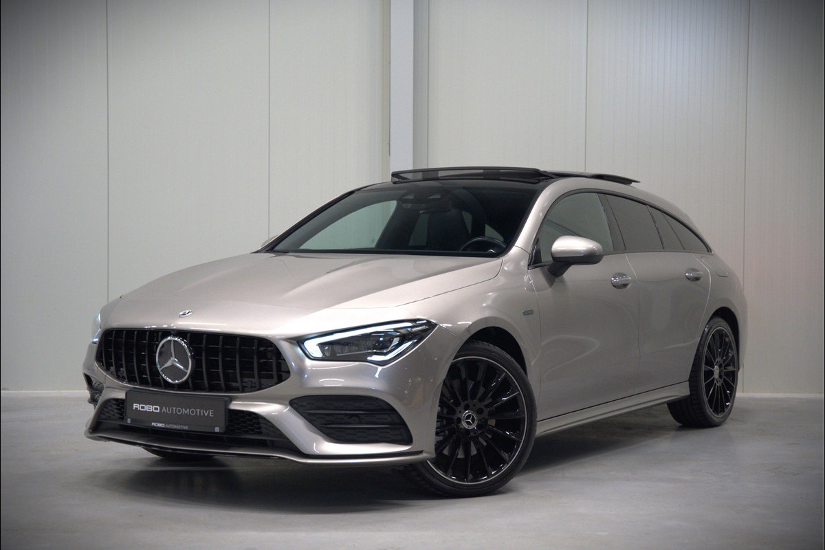 Mercedes-Benz CLA-Klasse Shooting Brake 250 e Premium | Panoramadak | Stoelverwarming | Multibeam LED | Keyless | Camera | Ambiance Verlichting | Cruise Control | SOH 95,87%