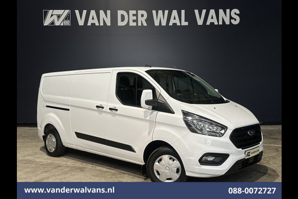 Ford Transit Custom 2.0 TDCI L2H1 Euro6 Airco | Camera | Navigatie | LED | Cruisecontrol Parkeersensoren, Stoelverwarming, Verwarmde voorruit, Bijrijdersbank, 2800kg trekvermogen