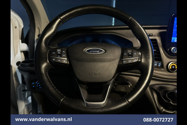Ford Transit Custom 2.0 TDCI L2H1 Euro6 Airco | Camera | Navigatie | LED | Cruisecontrol Parkeersensoren, Stoelverwarming, Verwarmde voorruit, Bijrijdersbank, 2800kg trekvermogen