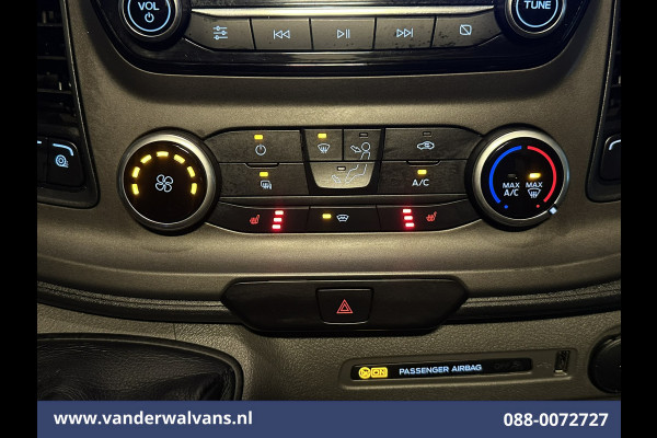 Ford Transit Custom 2.0 TDCI L2H1 Euro6 Airco | Camera | Navigatie | LED | Cruisecontrol Parkeersensoren, Stoelverwarming, Verwarmde voorruit, Bijrijdersbank, 2800kg trekvermogen