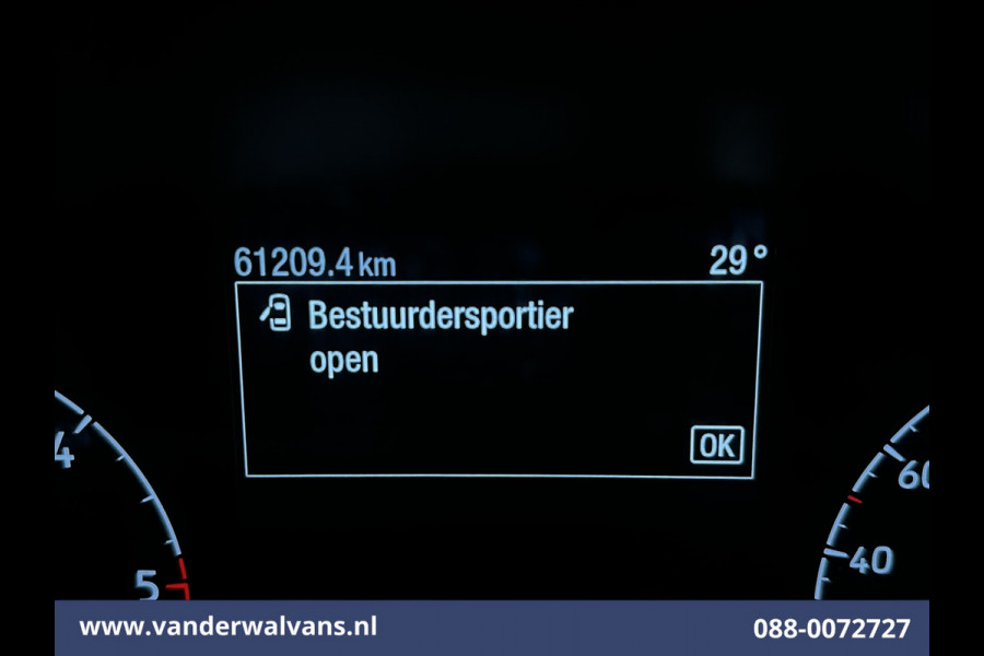 Ford Transit Custom 2.0 TDCI L2H1 Euro6 Airco | Camera | Navigatie | LED | Cruisecontrol Parkeersensoren, Stoelverwarming, Verwarmde voorruit, Bijrijdersbank, 2800kg trekvermogen