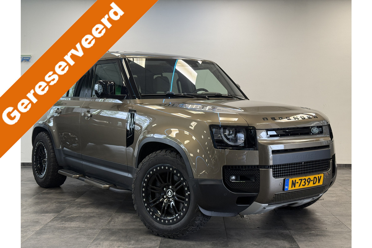 Land Rover Defender 110 P400e SE Heritage Leder Full-led Groot scherm Navigatie