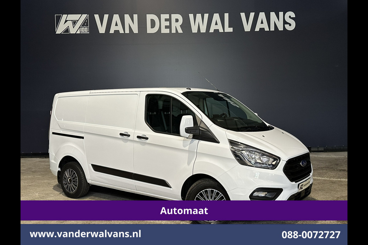 Ford Transit Custom 2.0 TDCI 131pk Automaat L1H1 Euro6 Airco | Navigatie | Apple Carplay | Adaptieve Cruisecontrol Android Auto, Parkeersensoren, Verwarmde voorruit, Stoelverwarming, Bijrijdersbank, LED