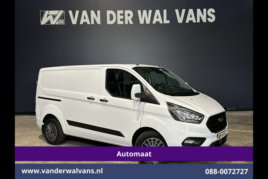 Ford Transit Custom 2.0 TDCI 131pk Automaat L1H1 Euro6 Airco | Navigatie | Apple Carplay | Adaptieve Cruisecontrol Android Auto, Parkeersensoren, Verwarmde voorruit, Stoelverwarming, Bijrijdersbank, LED